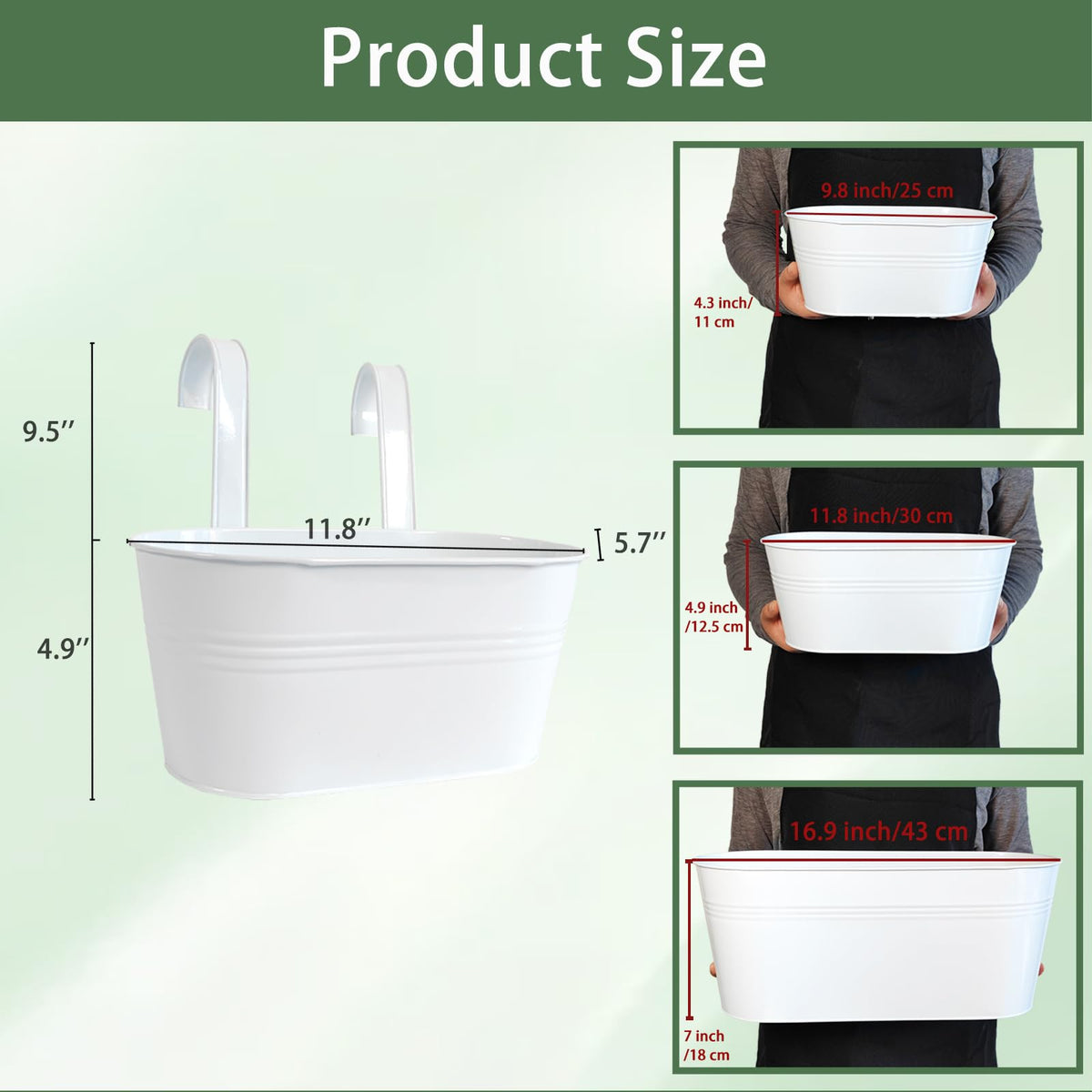 Joyfernal planter with drainage hole supports healthy roots