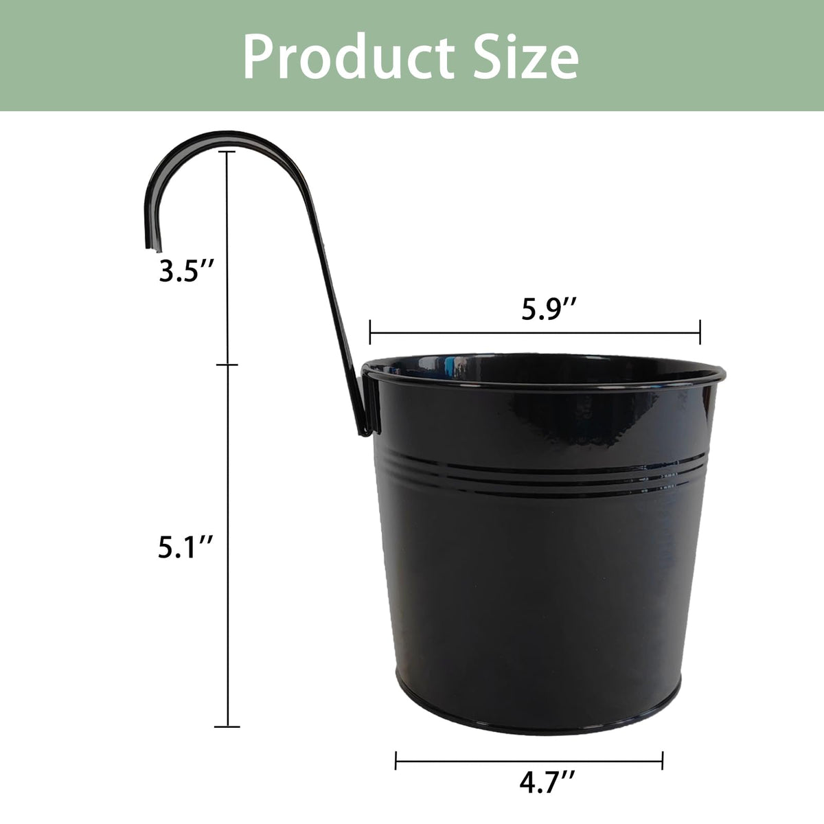 Joyfernal planter with drainage holes to prevent overwatering.