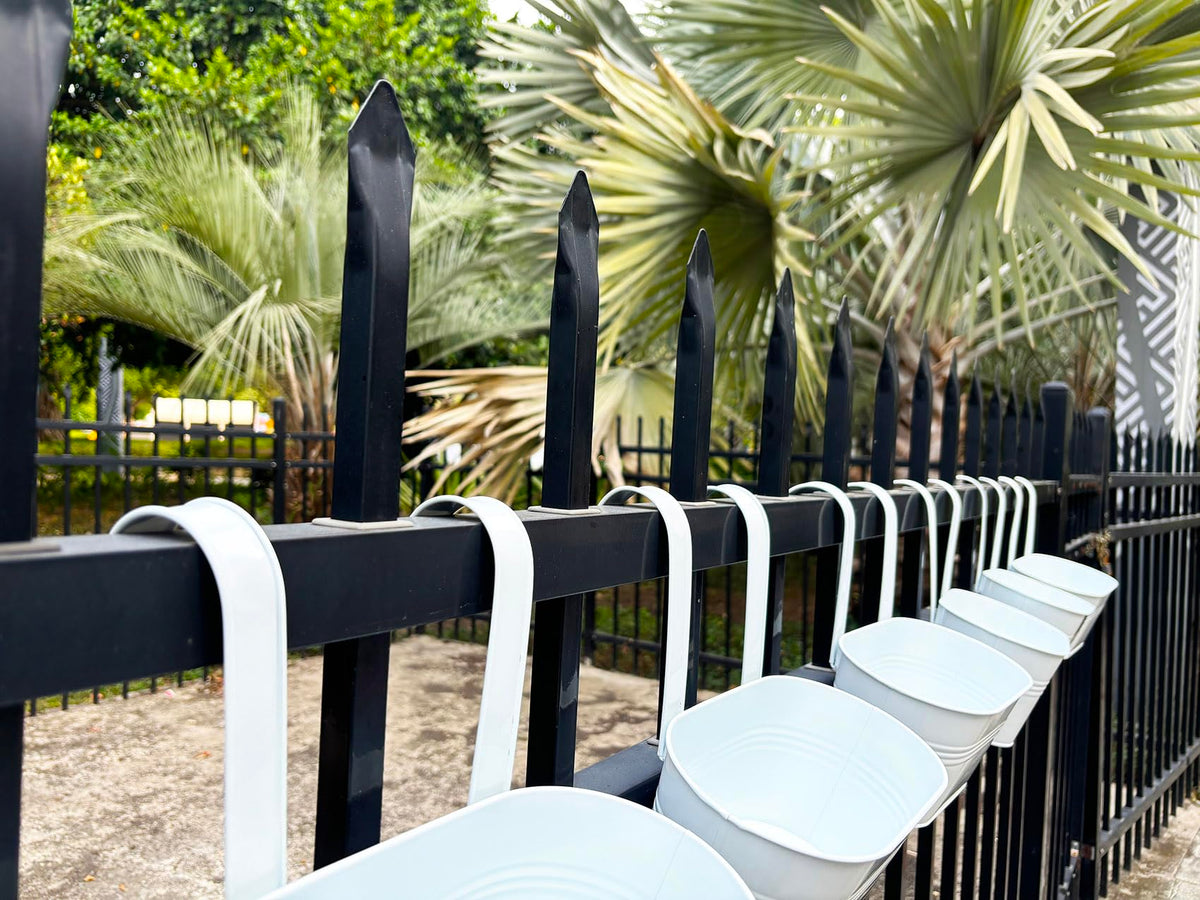Joyfernal planters brighten compact urban balcony