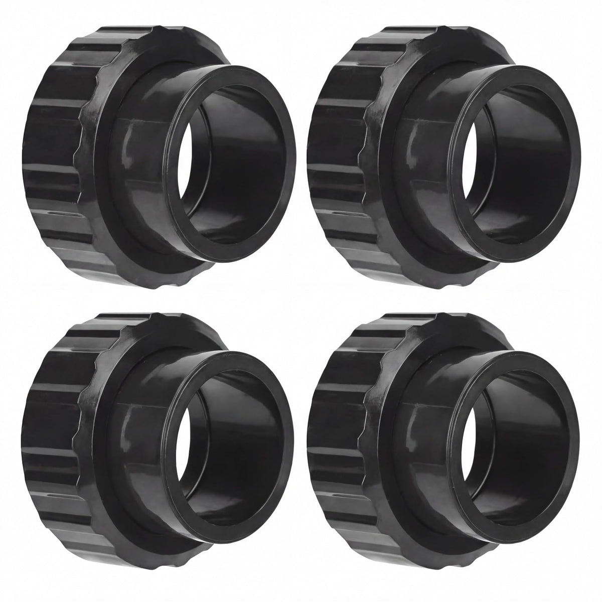Joyfolk union connection kit, 1-1/2in to 2in socket, easy DIY pool plumbing.