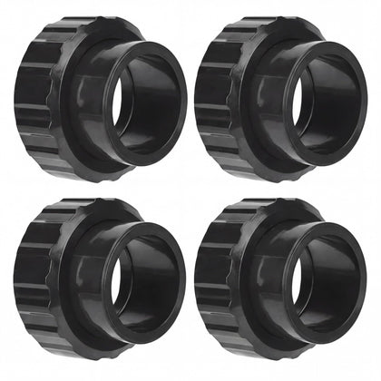 Joyfolk union connection kit, 1-1/2in to 2in socket, easy DIY pool plumbing.