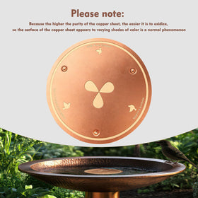 Joyfulmap bird bath disk makes a thoughtful gift for bird lovers.