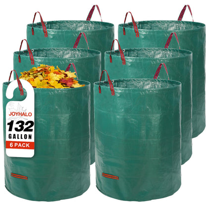 Joyhalo 132-gallon yard waste bags pack, large capacity for leaves and debris