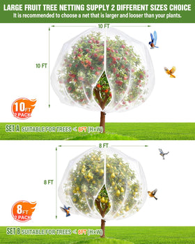 JoyHalo 60-mesh netting blocks small pests while preserving light and airflow.