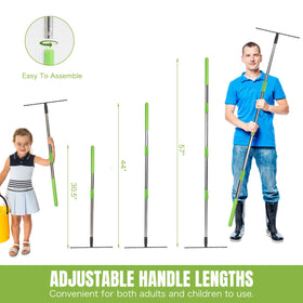 Joyhalo adjustable-length handle fits various user heights