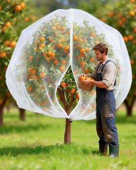 JoyHalo foldable-storage netting is easy to store between seasons.