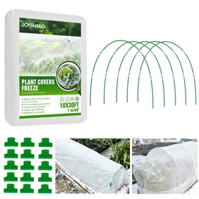 JoyHalo winter protection kit in a full setup shield seedlings from frost