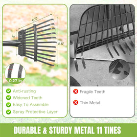 Joyhalo extendable handle from 38.5 to 65 inches for tall tasks