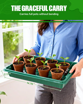 Joyhalo thickened plastic ensures durable reuse across seasons.