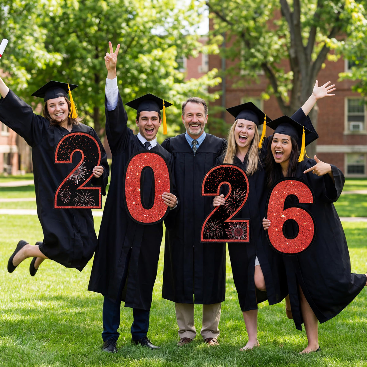 JOYIN outdoor graduation decor suitable for backyard or campus