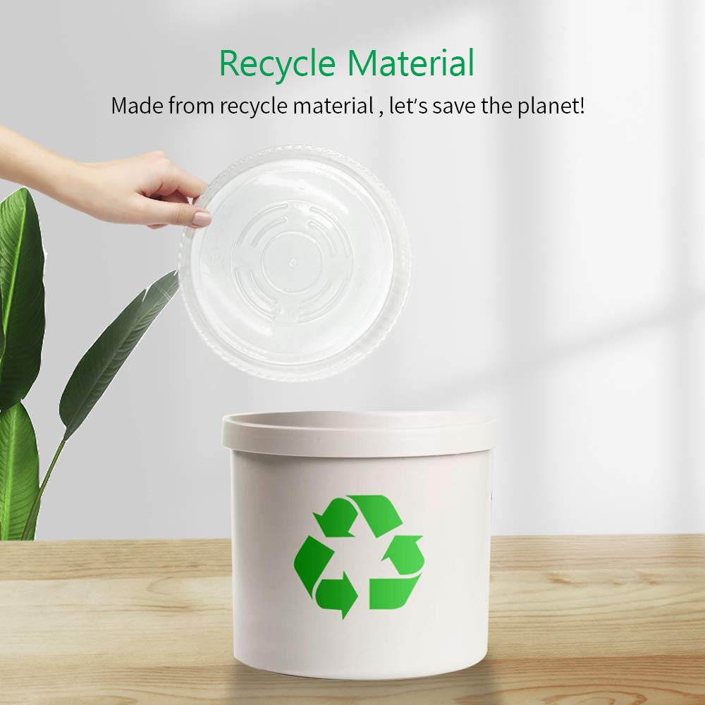 JOYSEUS plant saucer 13 inch ridge visibility aids air flow for root health