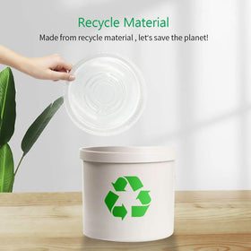 JOYSEUS plant saucer 13 inch ridge visibility aids air flow for root health