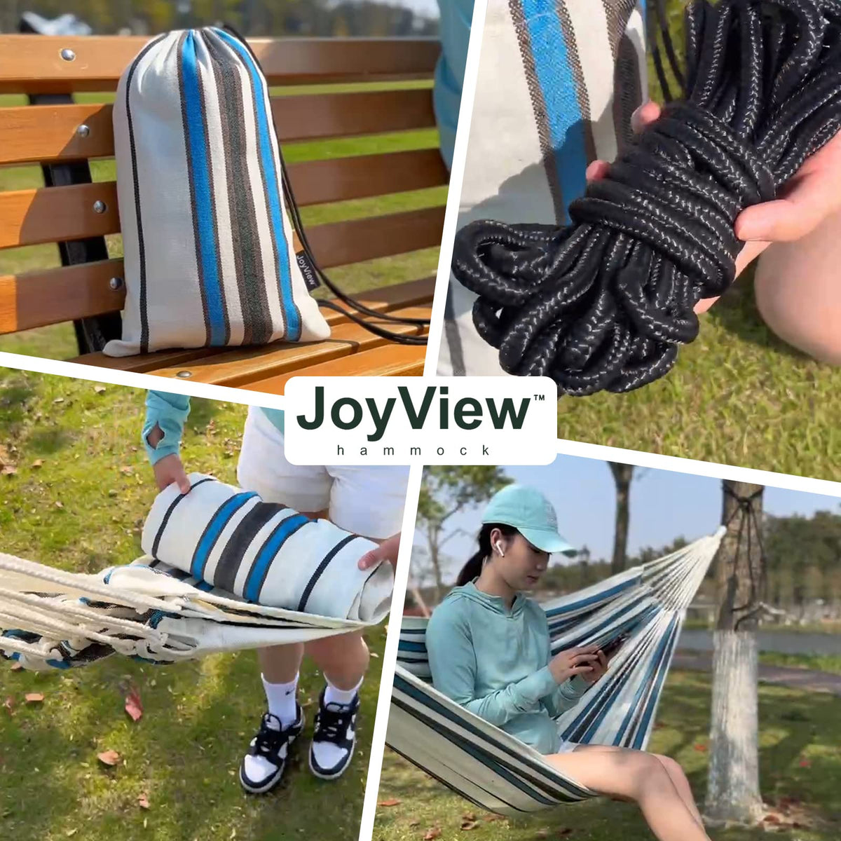 JoyView breathable cotton polyester blend ensures comfortable, durable use.