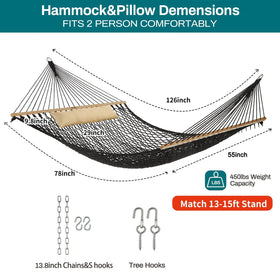 JoyView detachable 29x9.8 inches pillow adds outdoor comfort
