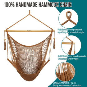 JoyView spreader bar with non-slip grooves for stable hanging