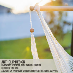 JoyView hammock chair supports up to 300 pounds for versatile seating