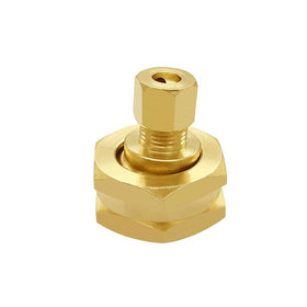 Included rubber gasket seals the Joywayus brass adapter connection.