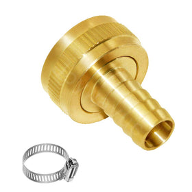 Joywayus brass female GHT thread adapter 3/4 inch for versatile hose fittings.