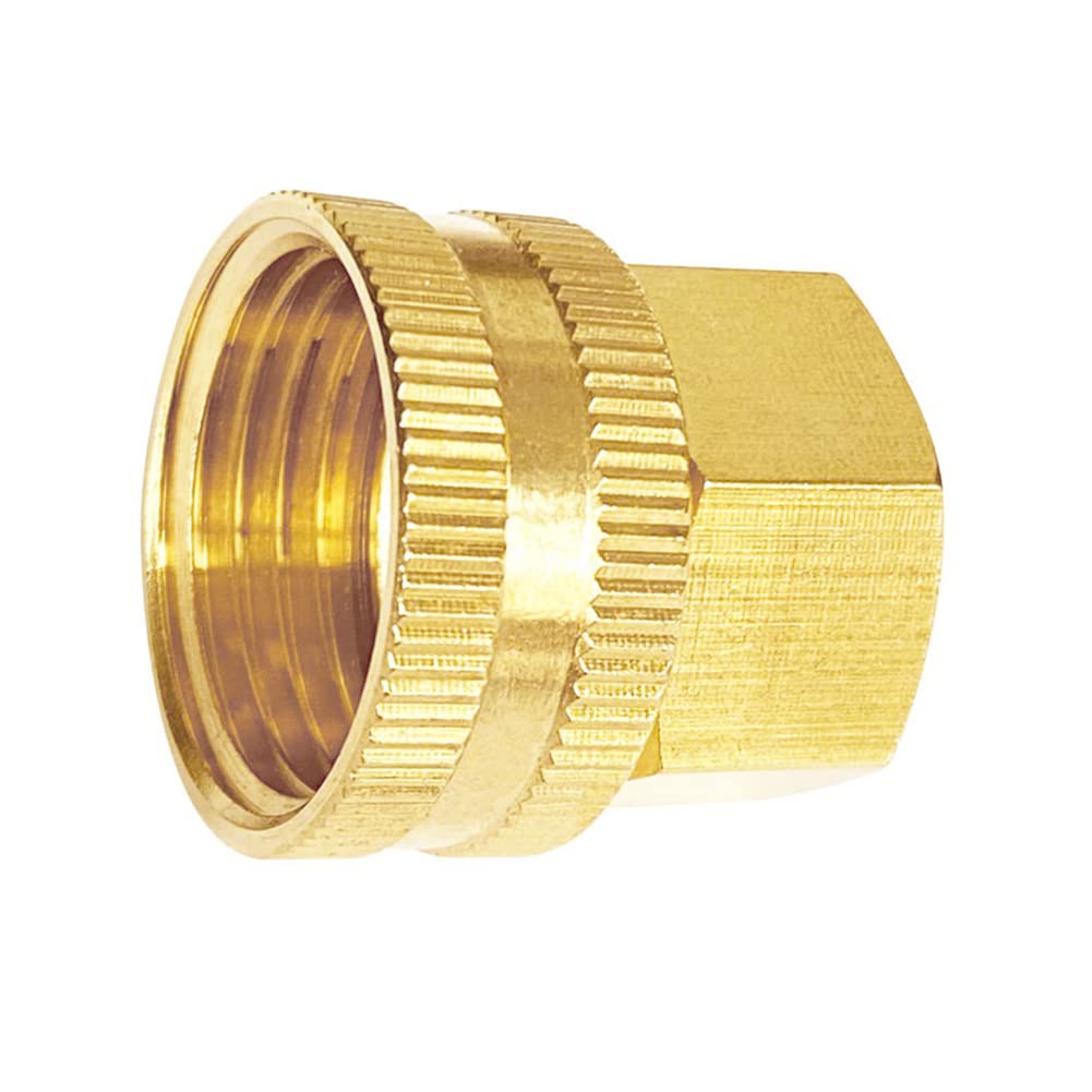 Rotatable design reduces hose distortion during use
