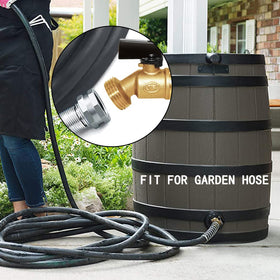 Joywayus garden hose thread connection compatible with standard hoses.