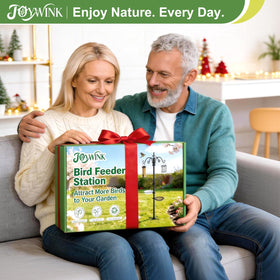 Wind-resistant pole design of JOYWINK bird feeder station