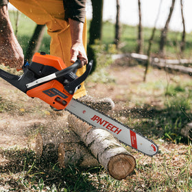 JPNTECH versatile gas chainsaw for forestry, yard, and farm tasks