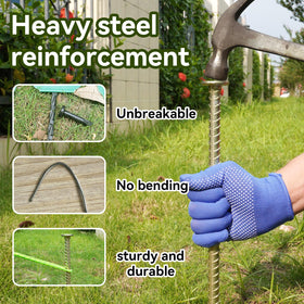 JPOIP chisel tip aids easy penetration through tough ground.