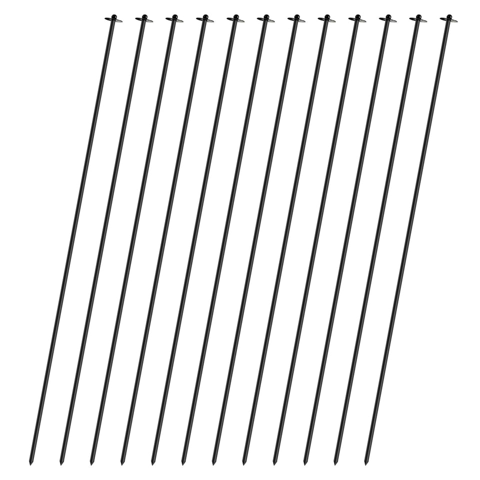 JPOIP garden stake netting frame 72 inch offers sturdy plant support.