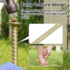 JPOIP suitable for speed bump and wheel stop anchoring in parking areas.