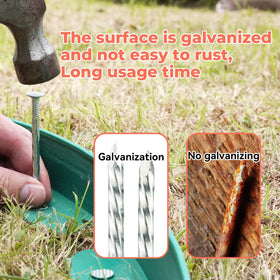 JPOIP stakes for tents, nets, and garden setups.