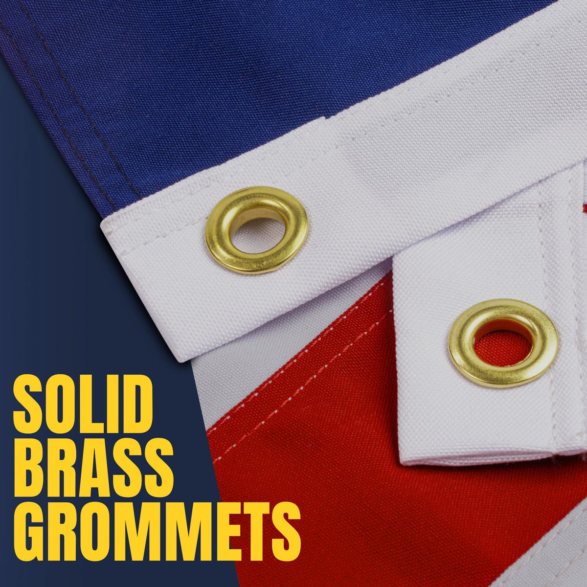 JPorton 3x5 flag features premium cotton with breathable fabric.