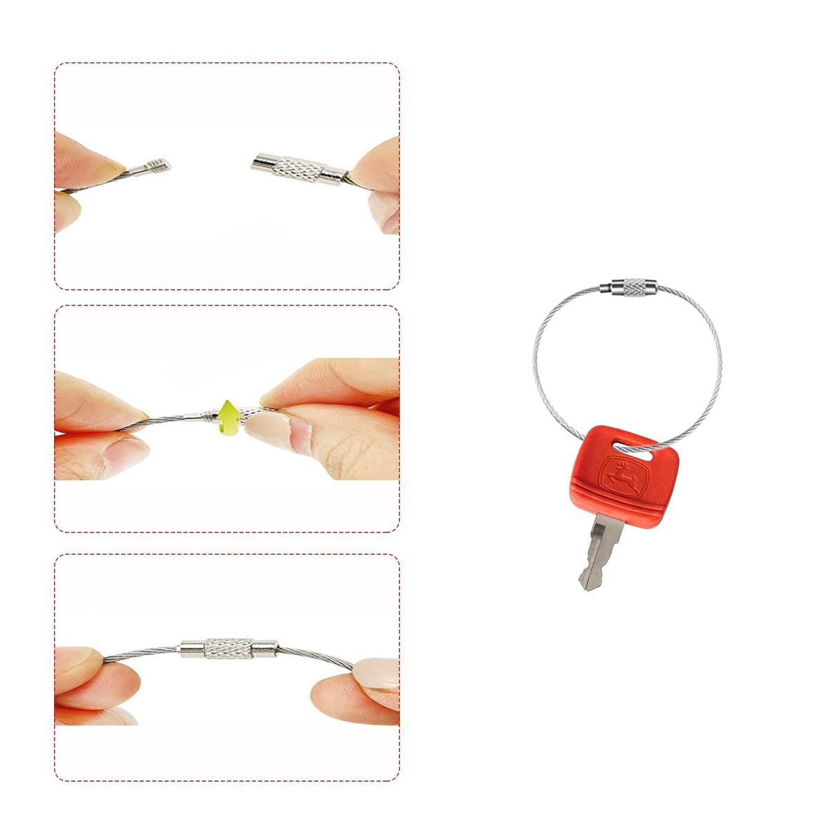 Compact set designed for quick visual identification and field use.