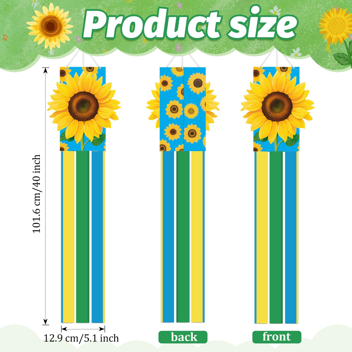 Jremreo 3D sunflower center adds dimensional texture for garden charm
