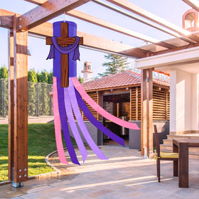 Jremreo garden windsock ideal for Easter, Christmas, or everyday display