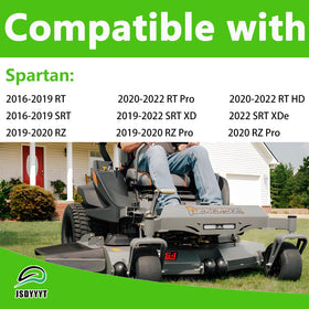 JSDYYYT spindle assembly for 61-inch Spartan deck enables reliable mowing results.