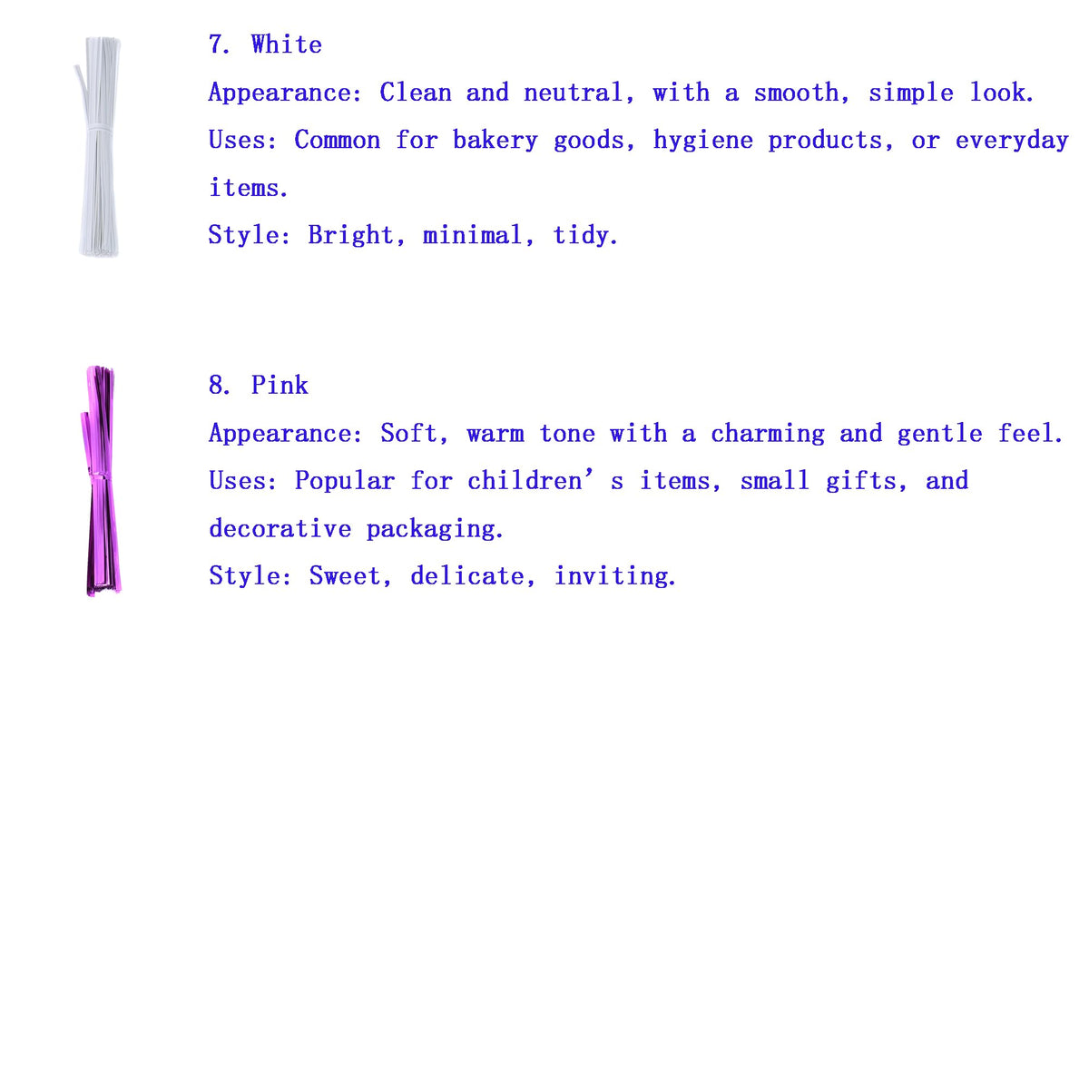 Jsehchya reusable ties support DIY projects with fast bag sealing.