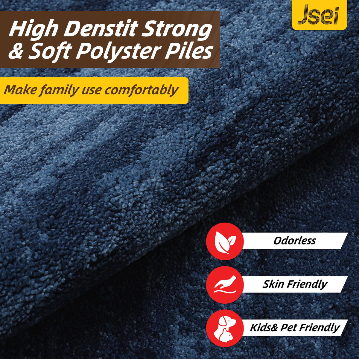 JSEI Dirt Trapper mat suitable for front and back doors in all weather