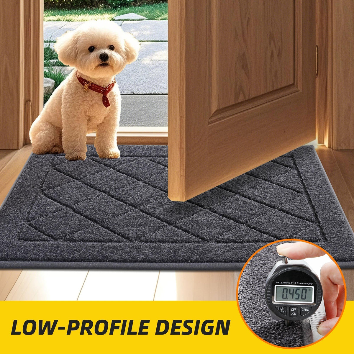 Machine-washable surface stays vibrant after repeated cleanings.