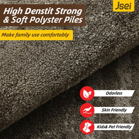 Easy-clean surface of the JSEI Dirt Trapper mat ready for broom or vacuum