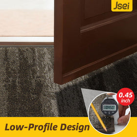 JSEI Dirt Trapper mat demonstrates moisture absorption after wet shoes