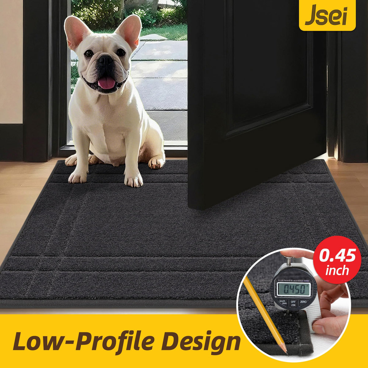 JSEI pet-friendly design, paws stay dry and clean