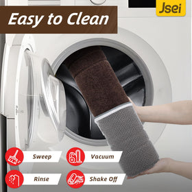 JSEI Entryway mat offers stain- and fade-resistant performance.