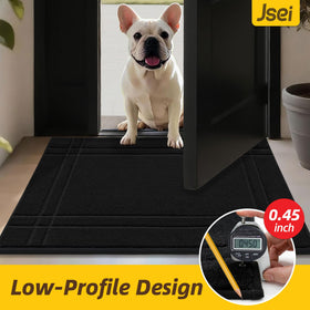 JSEI dog paw entryway mat helps keep floors clean.