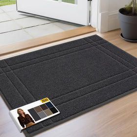 JSEI Entryway Doormat front door captures dirt and moisture, helping keep floors cleaner