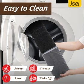 JSEI pet-friendly mat resists claws and protects floors.