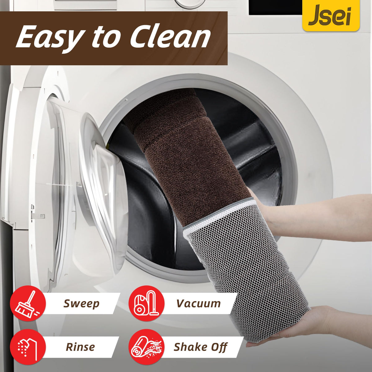 JSEI Durable polyester construction stands up to pet claws