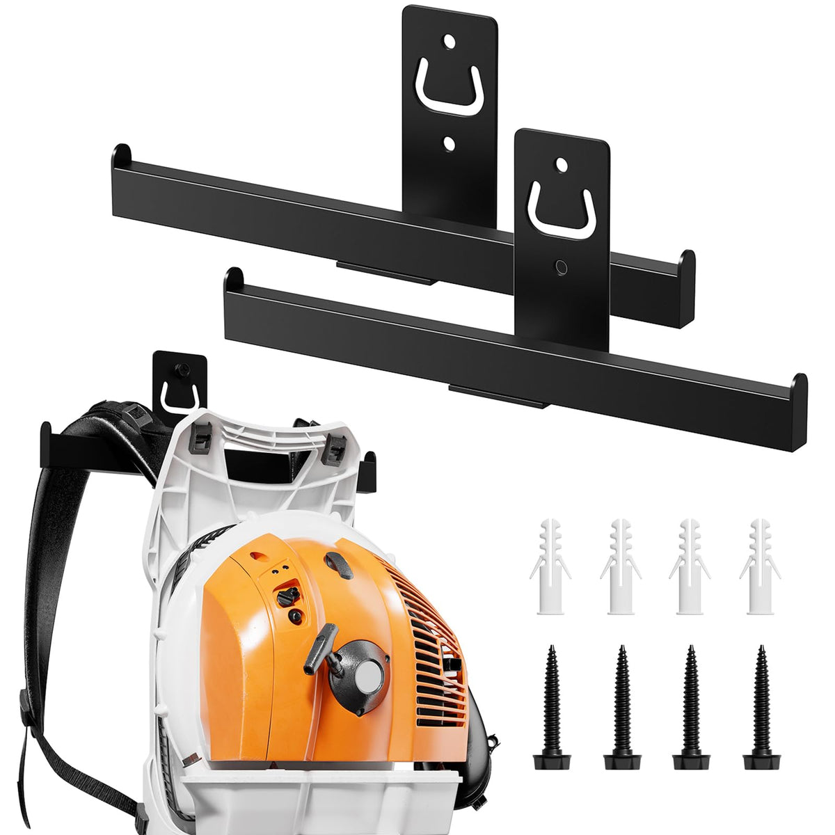 Jsiangoe backpack blower hanger wall mount keeps gear organized and accessible