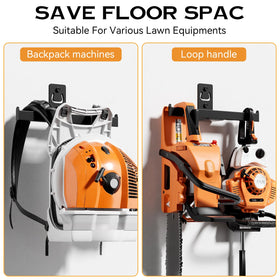 Jsiangoe space-saving garage storage solution frees floor space