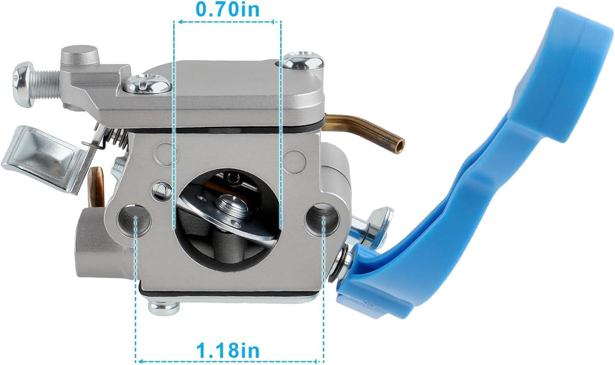 JSIERLUOV gasket set for carburetor seals and long-lasting fit