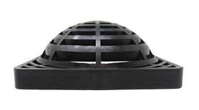JSP Manufacturing 9-inch square dome atrium grate cover front view ready for quick install